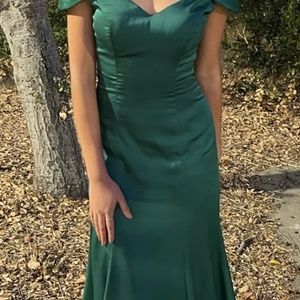 Emerald Green Dress